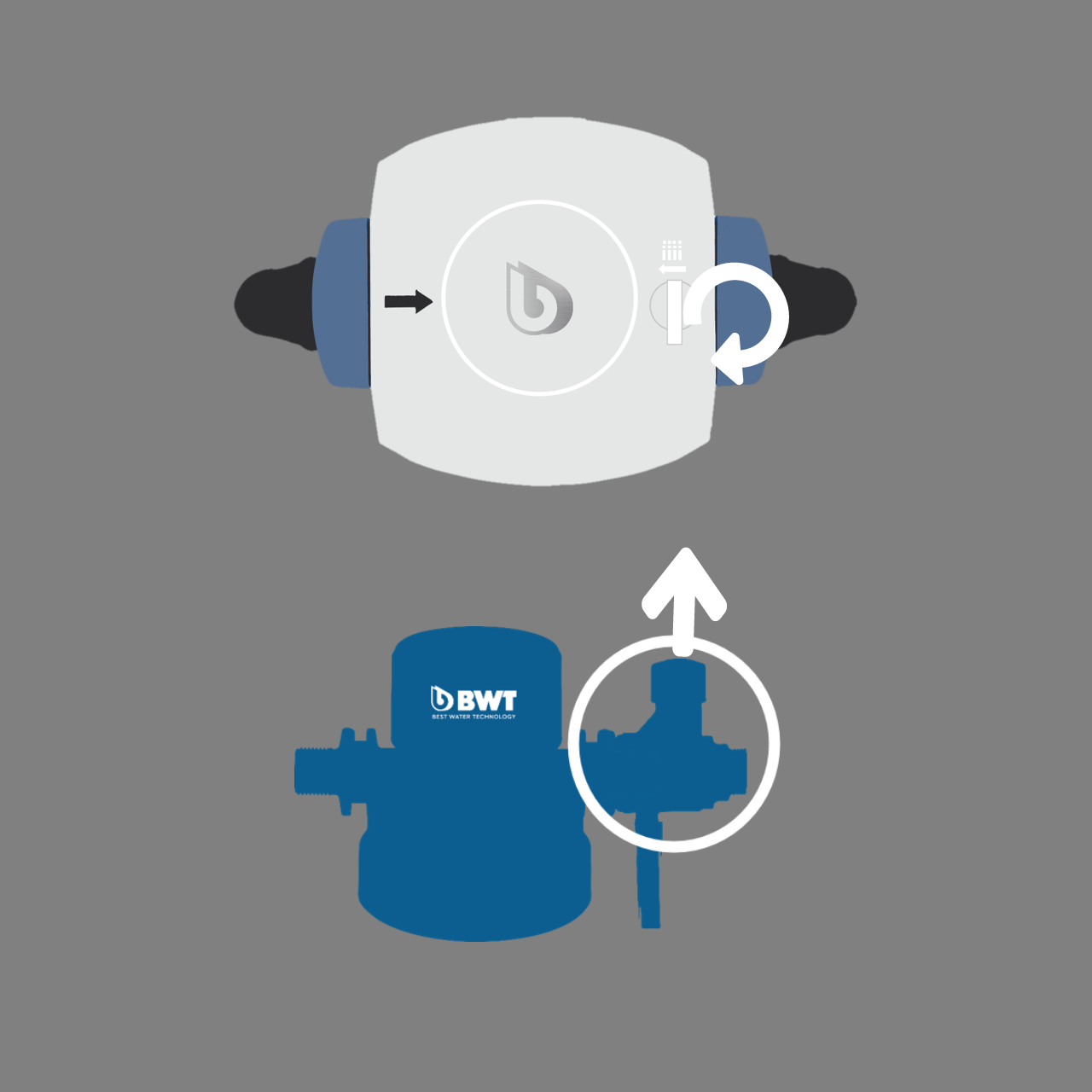 Close the vent ventils