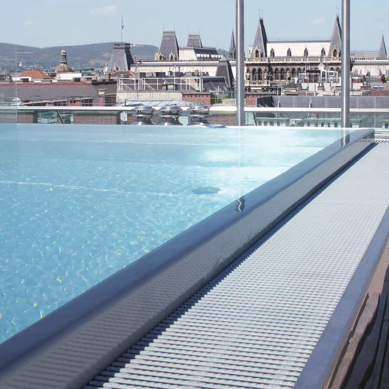 Edelstahlpool unverwüstliches Material