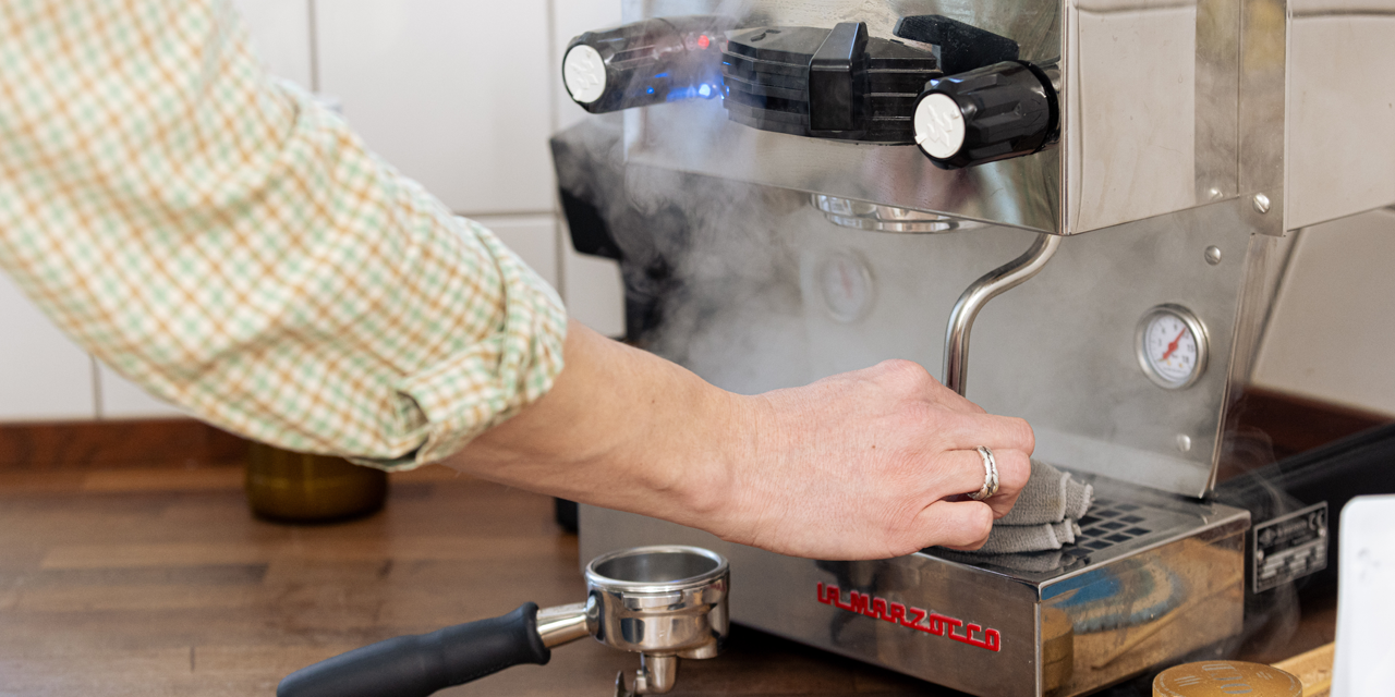 Ingen kalk i espressomaskinen eller kaffen