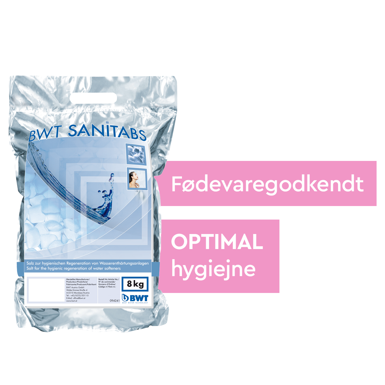 BWT sanitabs salt til blødgøring