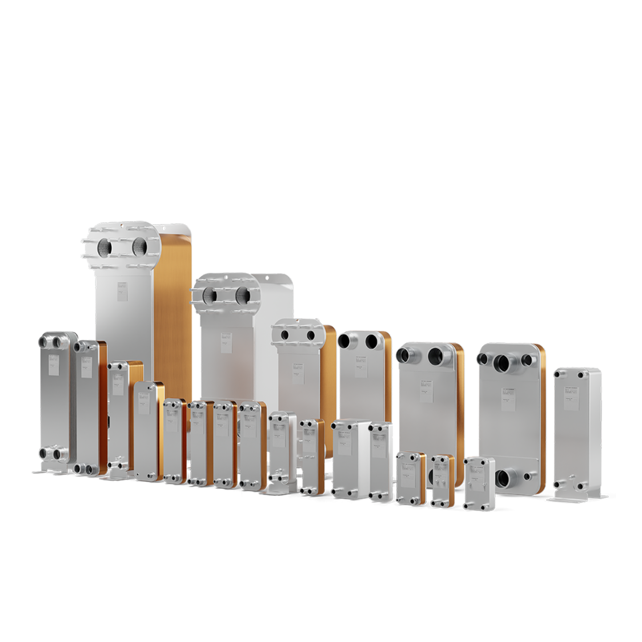 Danfoss loddet varmevekslere