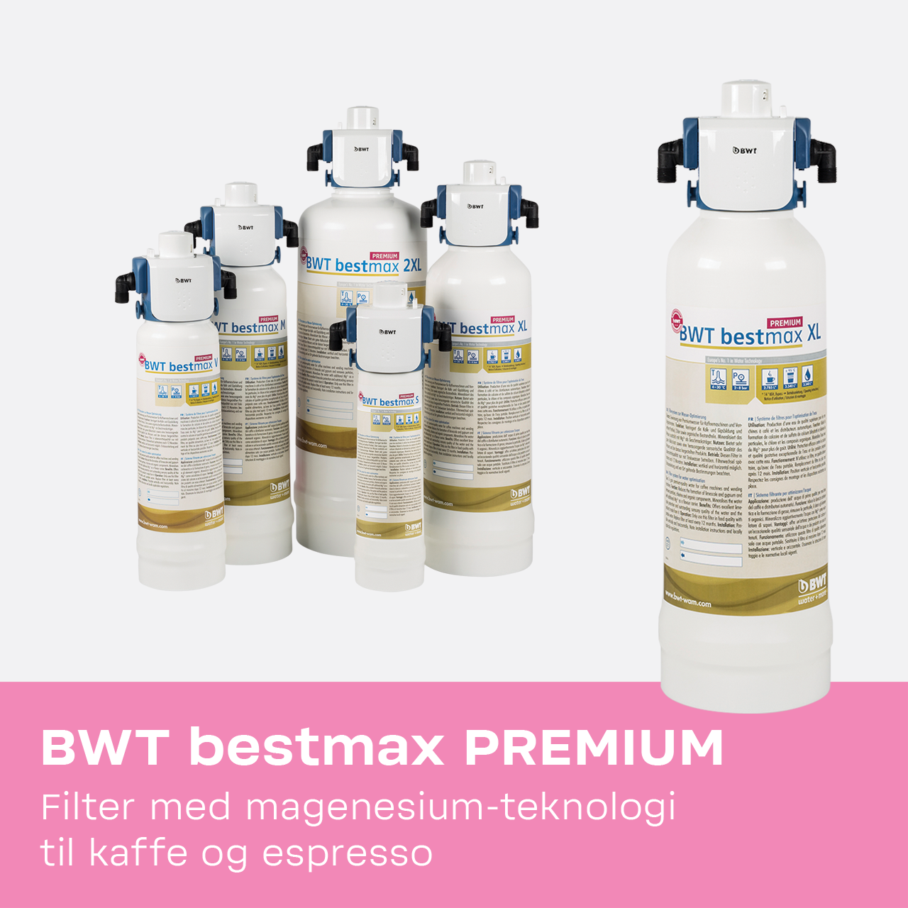 BWT bestmax PREMIUM med magnesium-teknologi