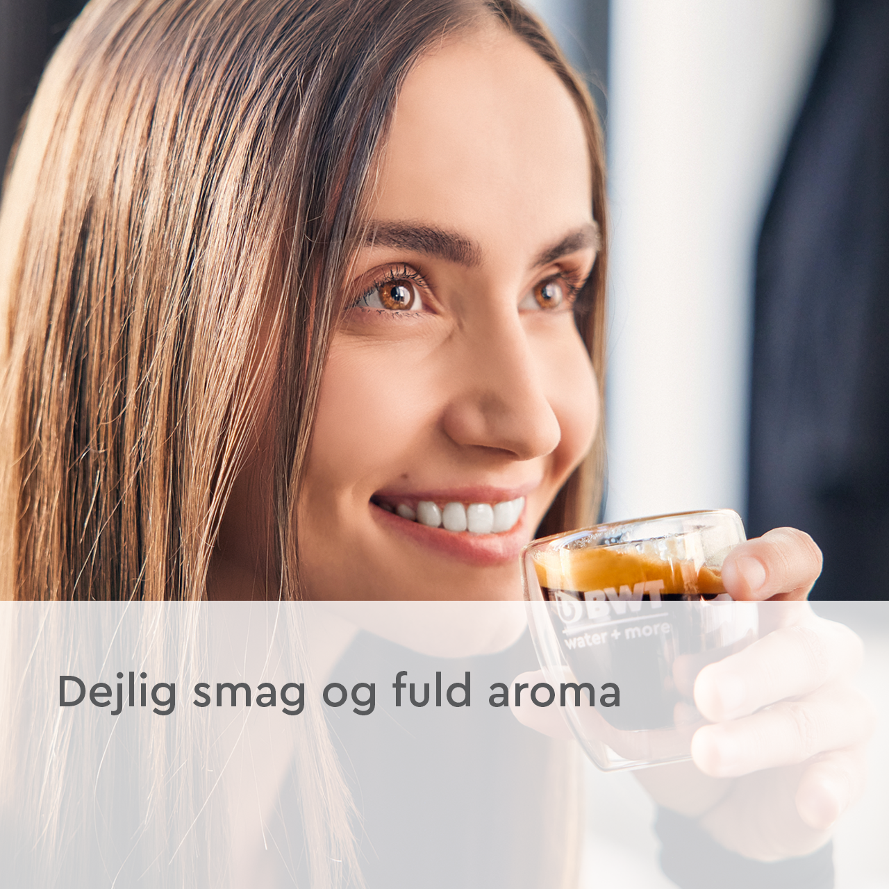 kaffe med dejlig smag og fuld aroma