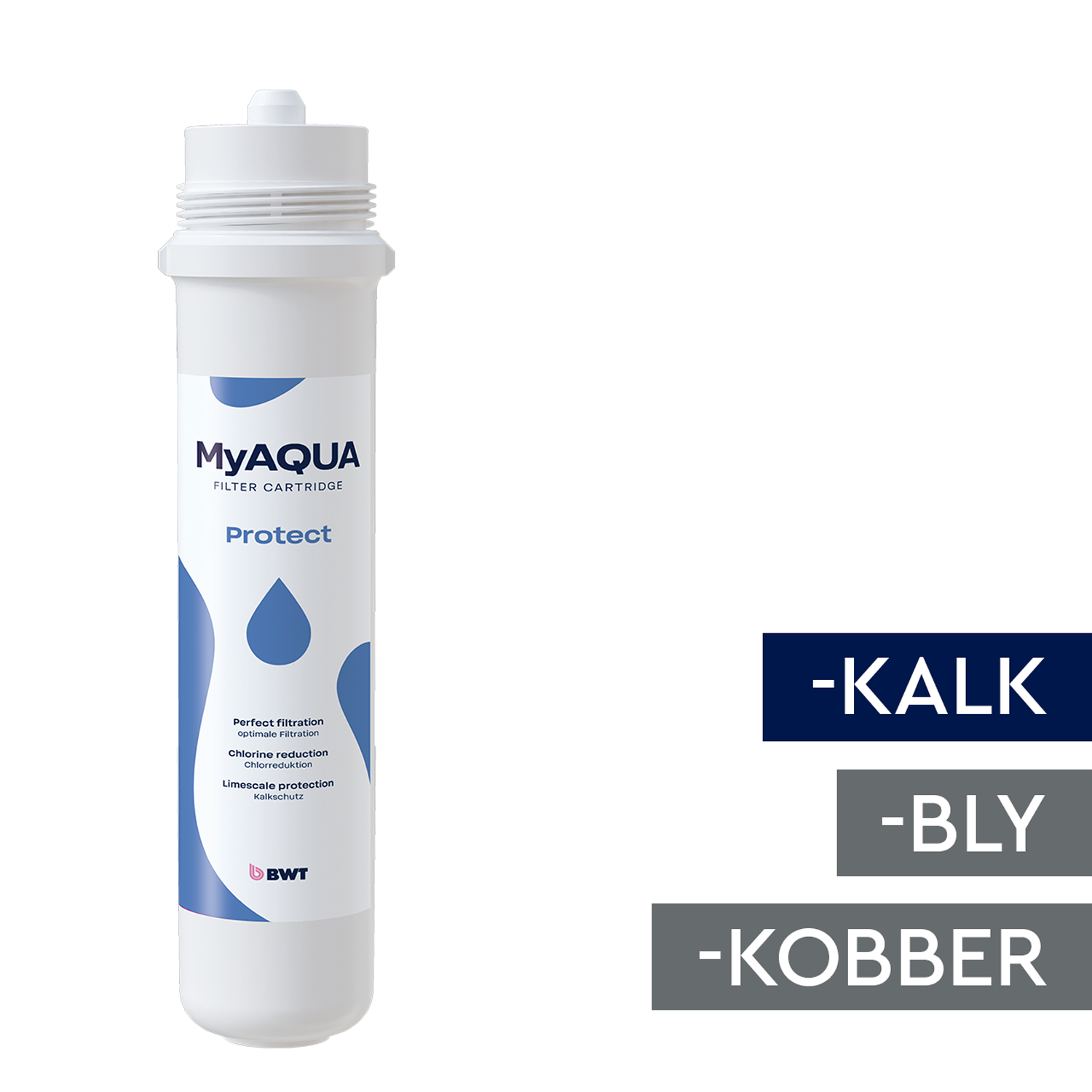 vandfilter, bwt, myaqua soft