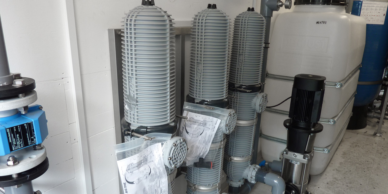 Vandbehandlingsanlæg til Eden Island