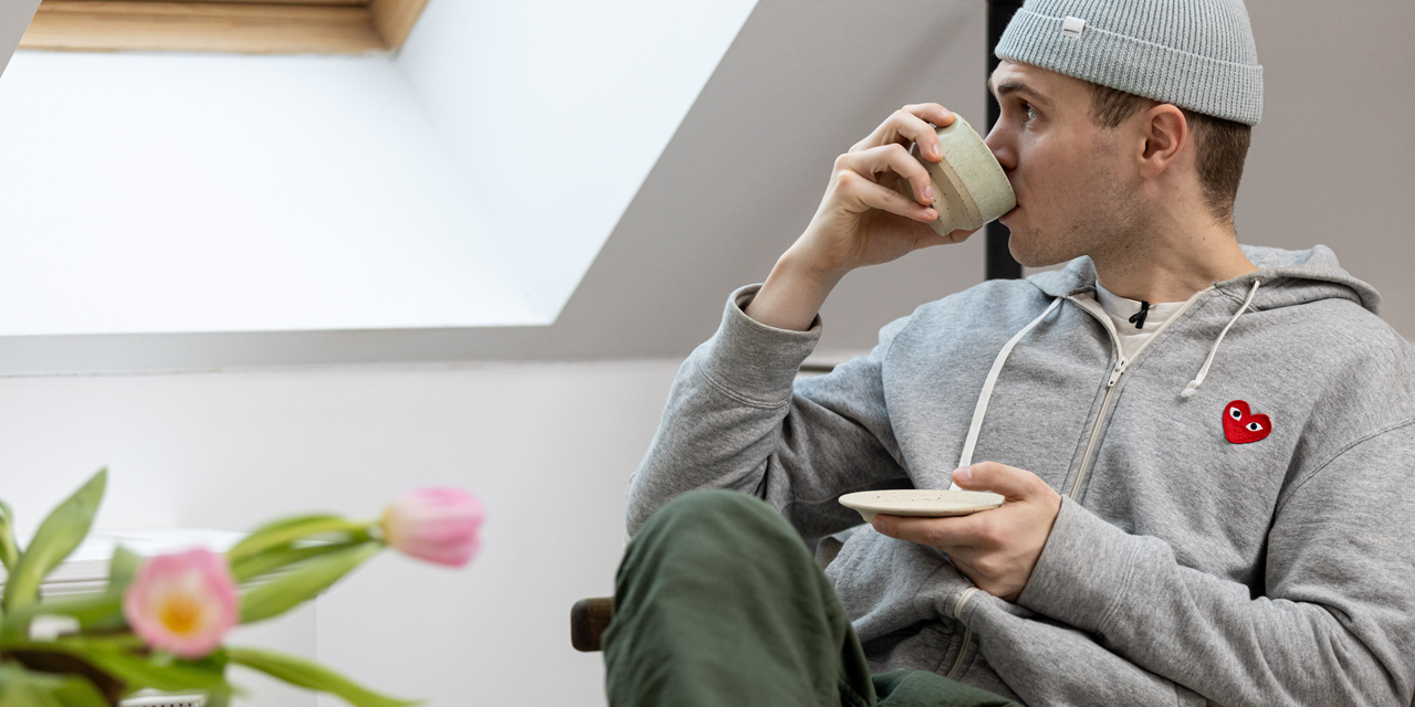 William elsker baristalivet i hjemmet