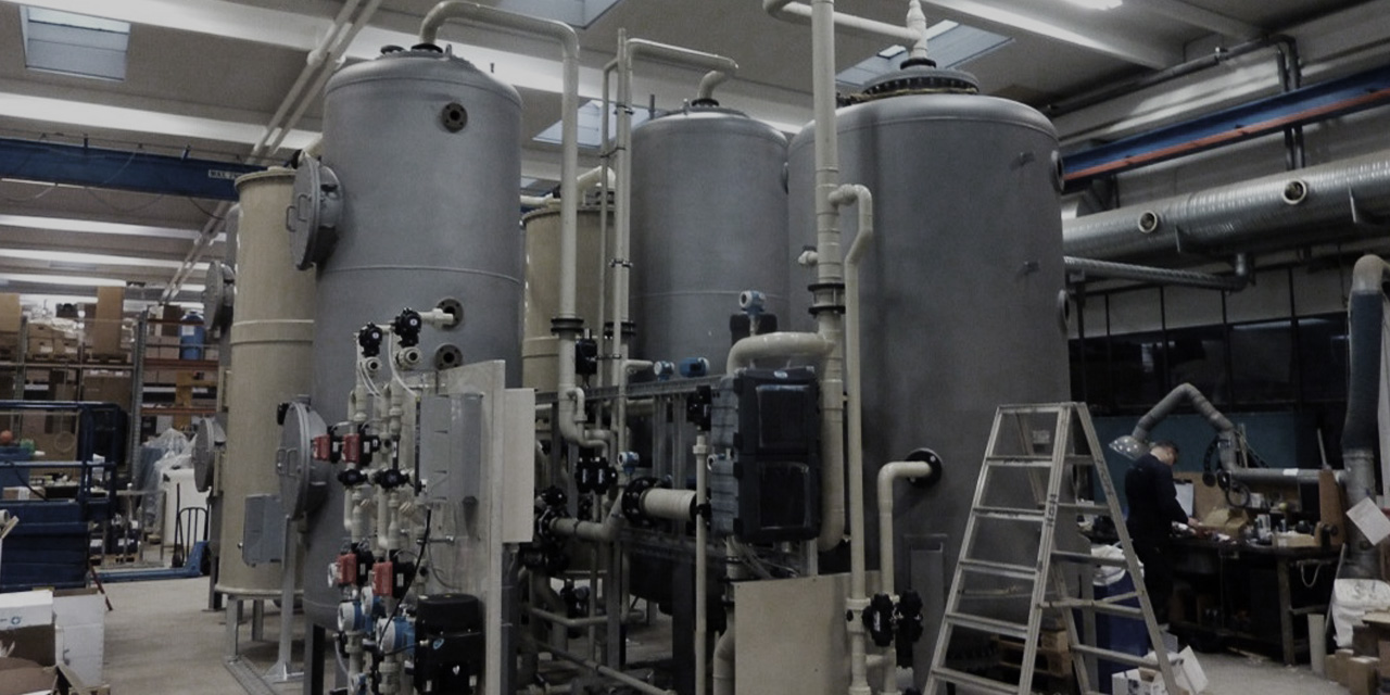 BWT Produktion vandbehandling til industrielle kedler