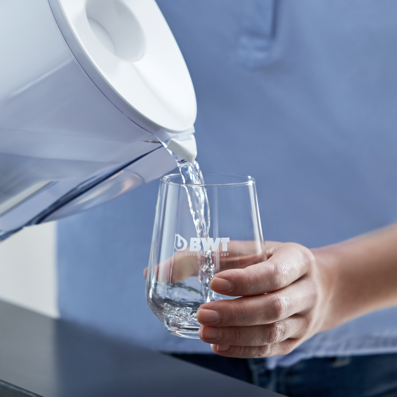 Filtreret BWT vand beriget med magnesium