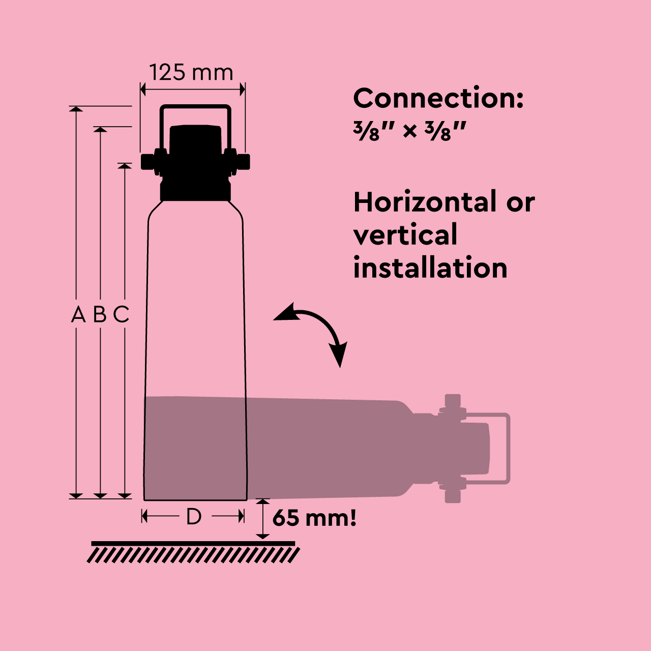 bwt-magnesium-filter-til-vandkolere-og-vandautomater-bwt-bestdrink-premium-v-teknisk- egning