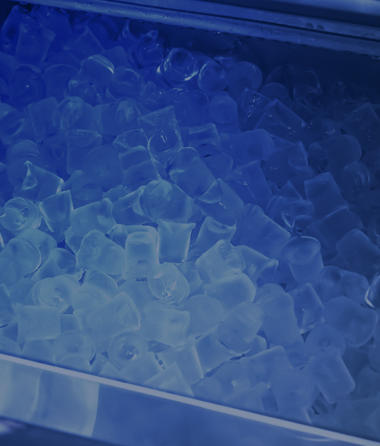 Vand til isterningmaskine – klare isterninger