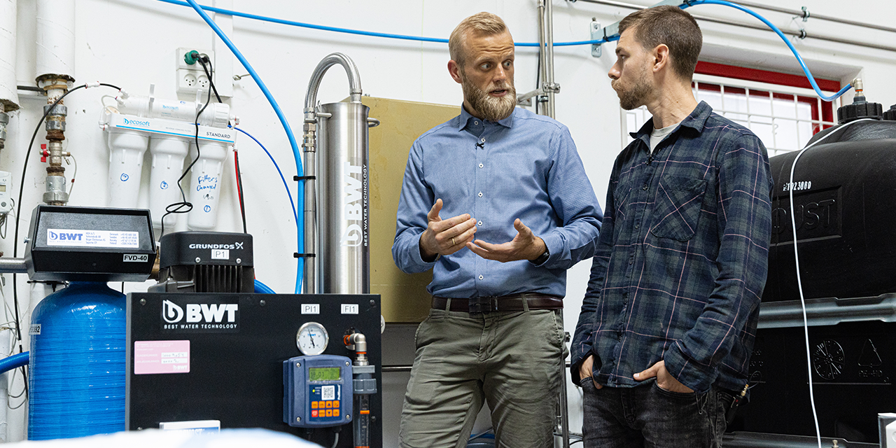 Bedre ølsmag med BWT vand