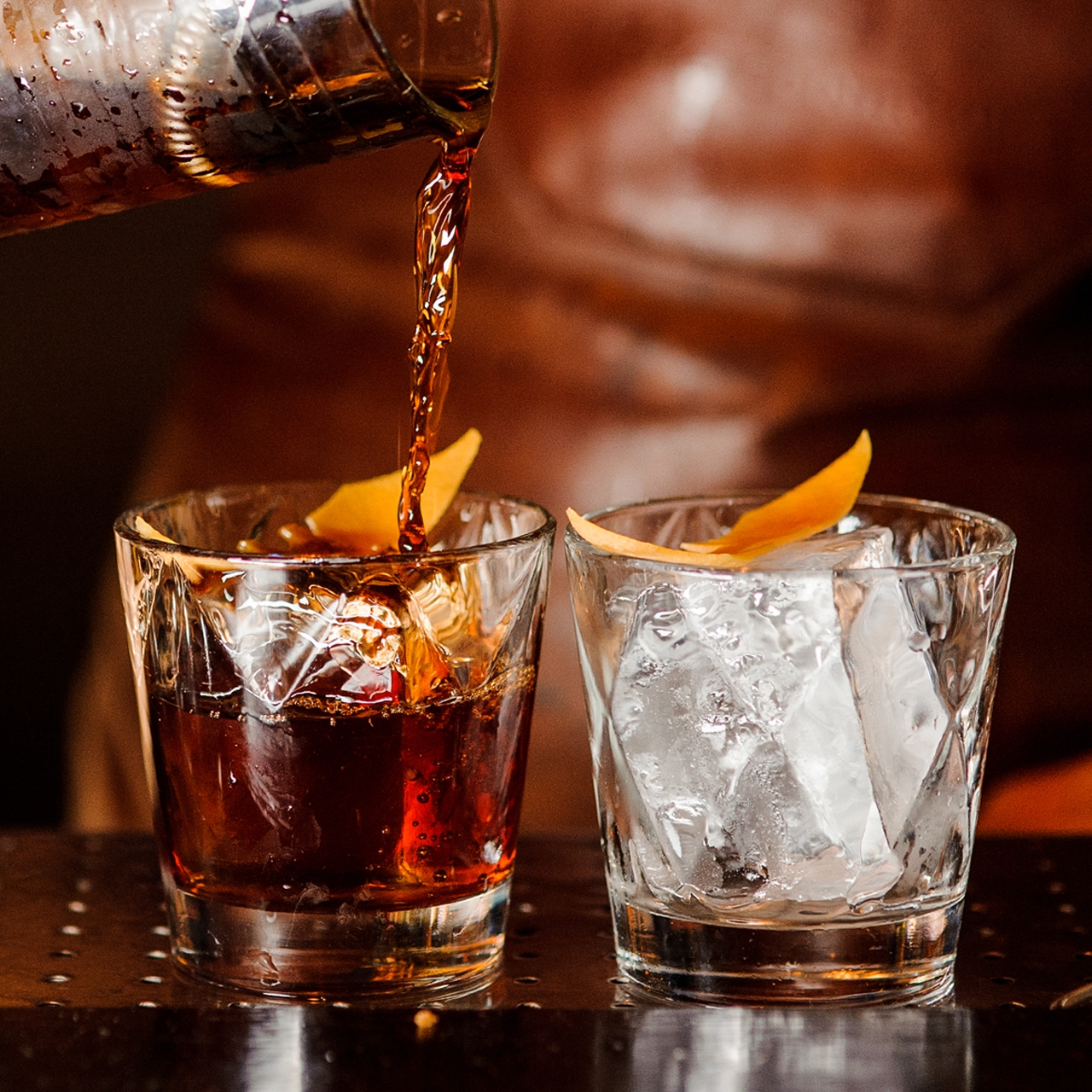 klare isterninger til drinks