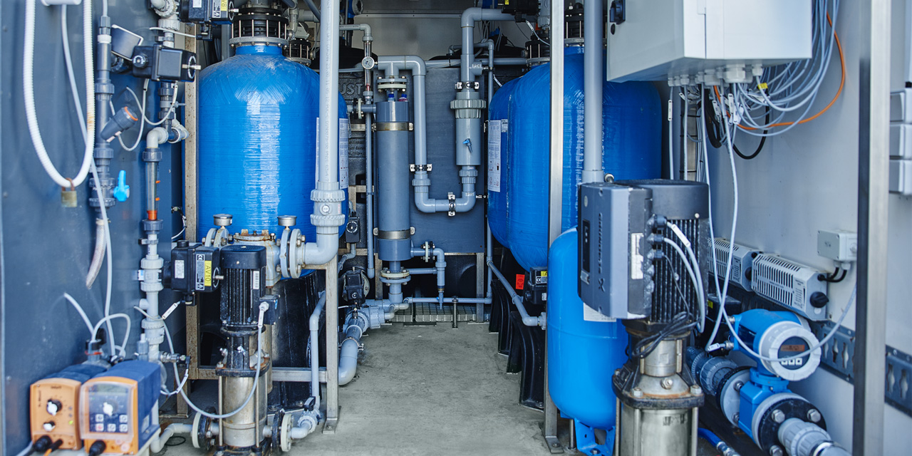 BWT Udlejningsanlæg til vandbehandling