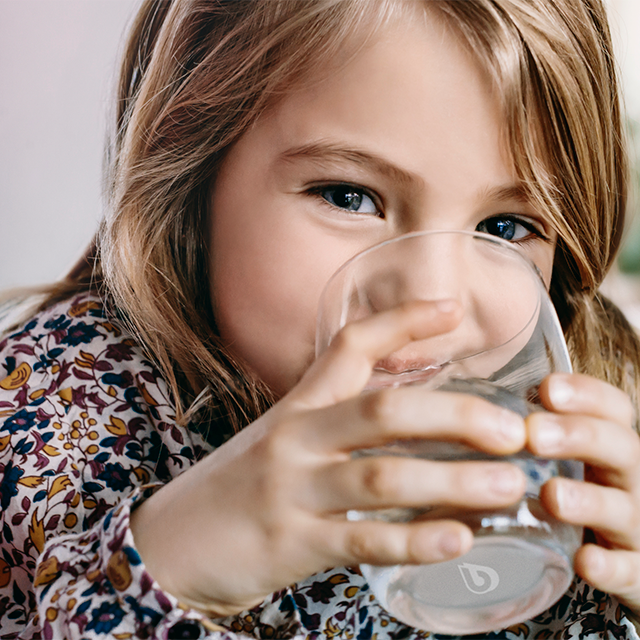 bwt, pige, drikker, vand