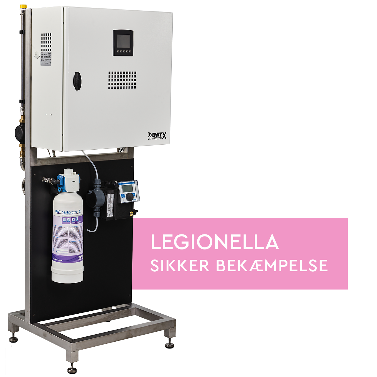 BWT Desinfecton X anlæg mod legionella
