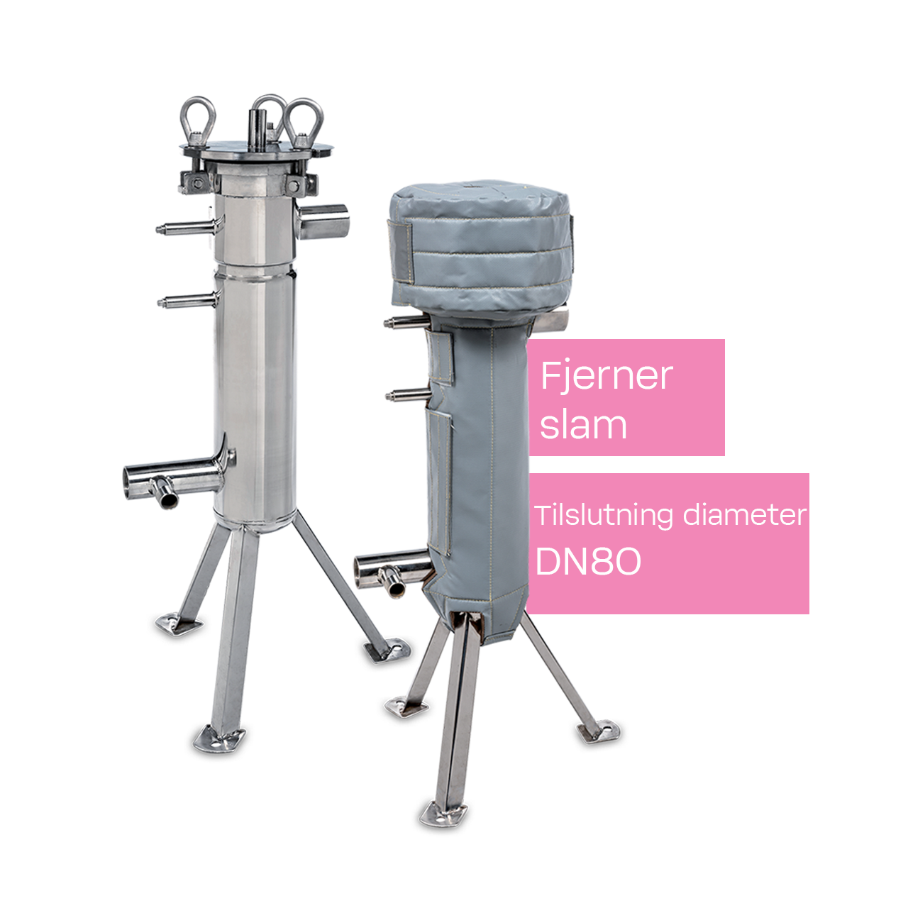 Delstrømsfilter DN80