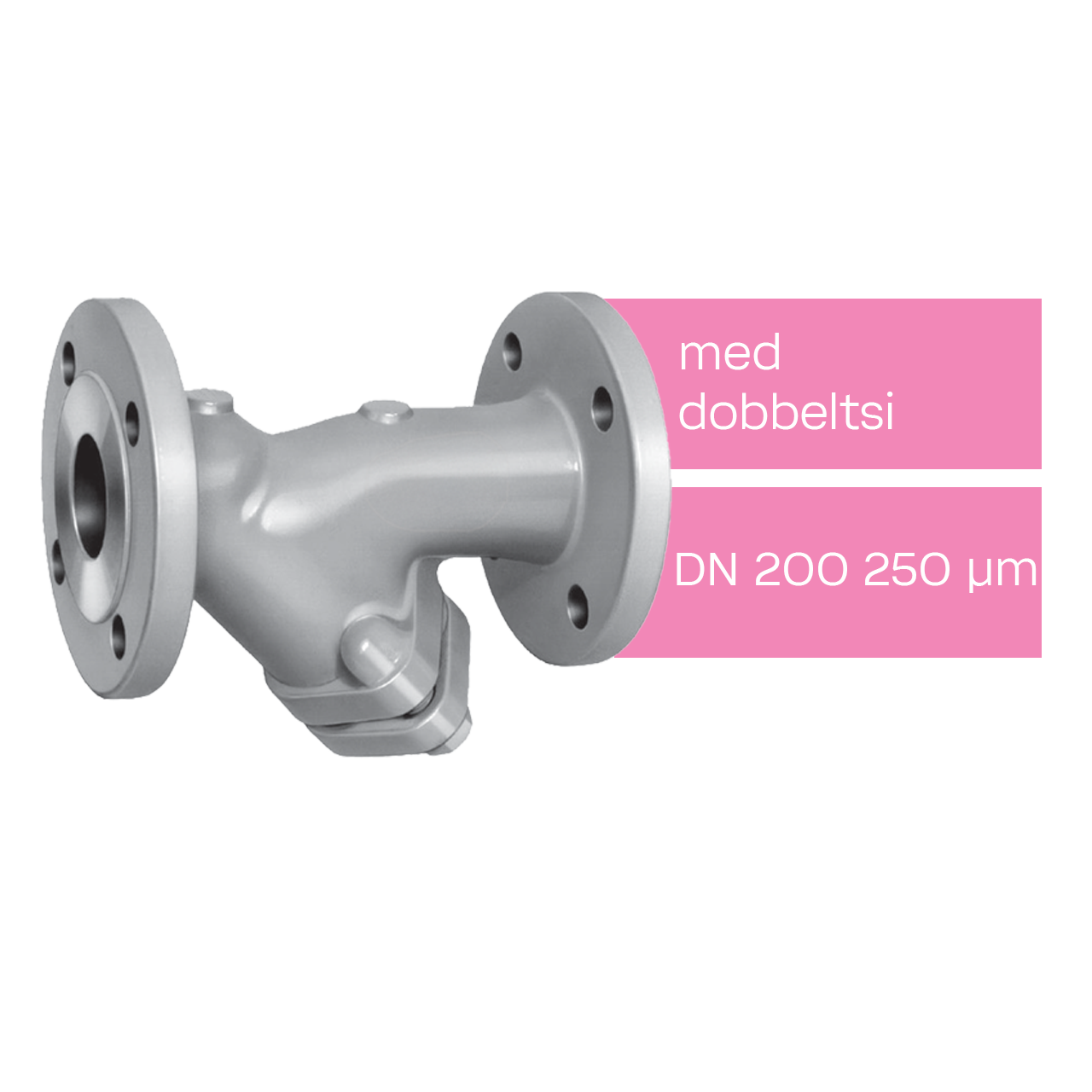 Snavssamler type 2NI DN200