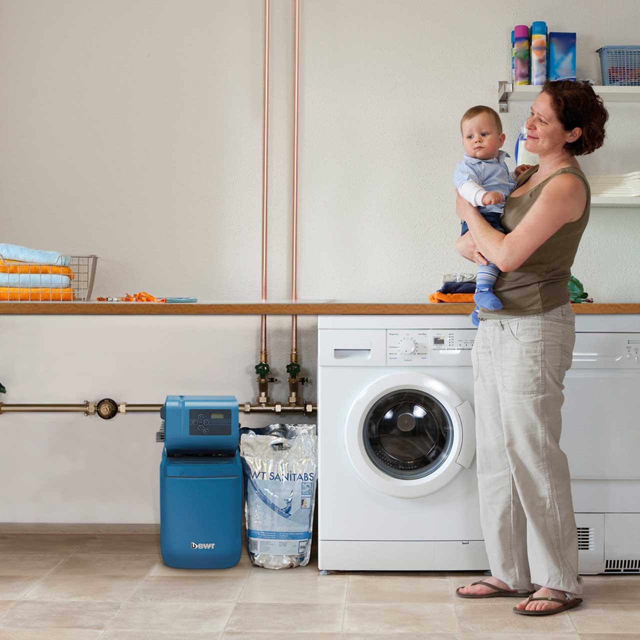 BWT AQA life anlæg installeret i bolig