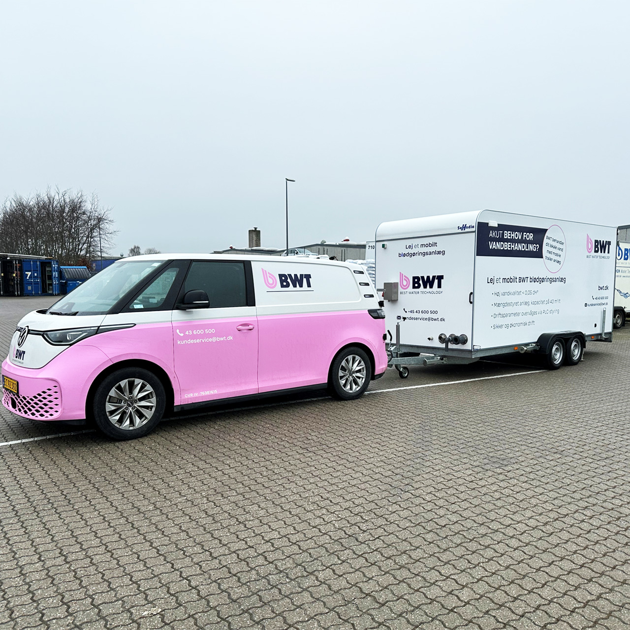 BWT Udlejningsanlæg til vandbehandling