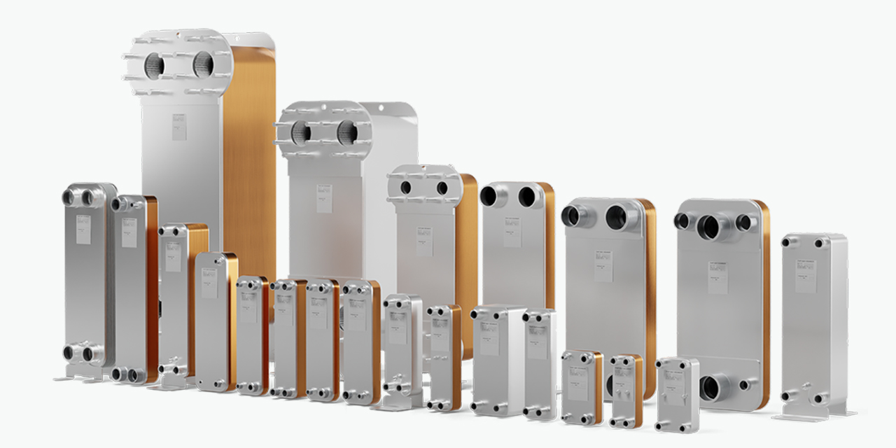 Loddede varmevekslere fra Danfoss