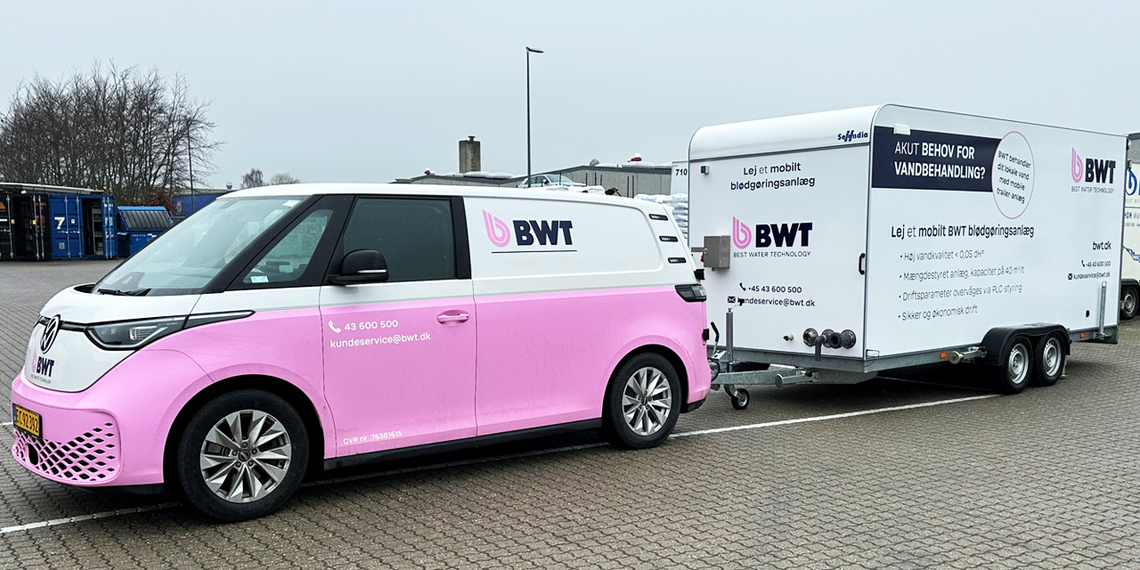 BWT udlejningsanlæg til vandbehandling