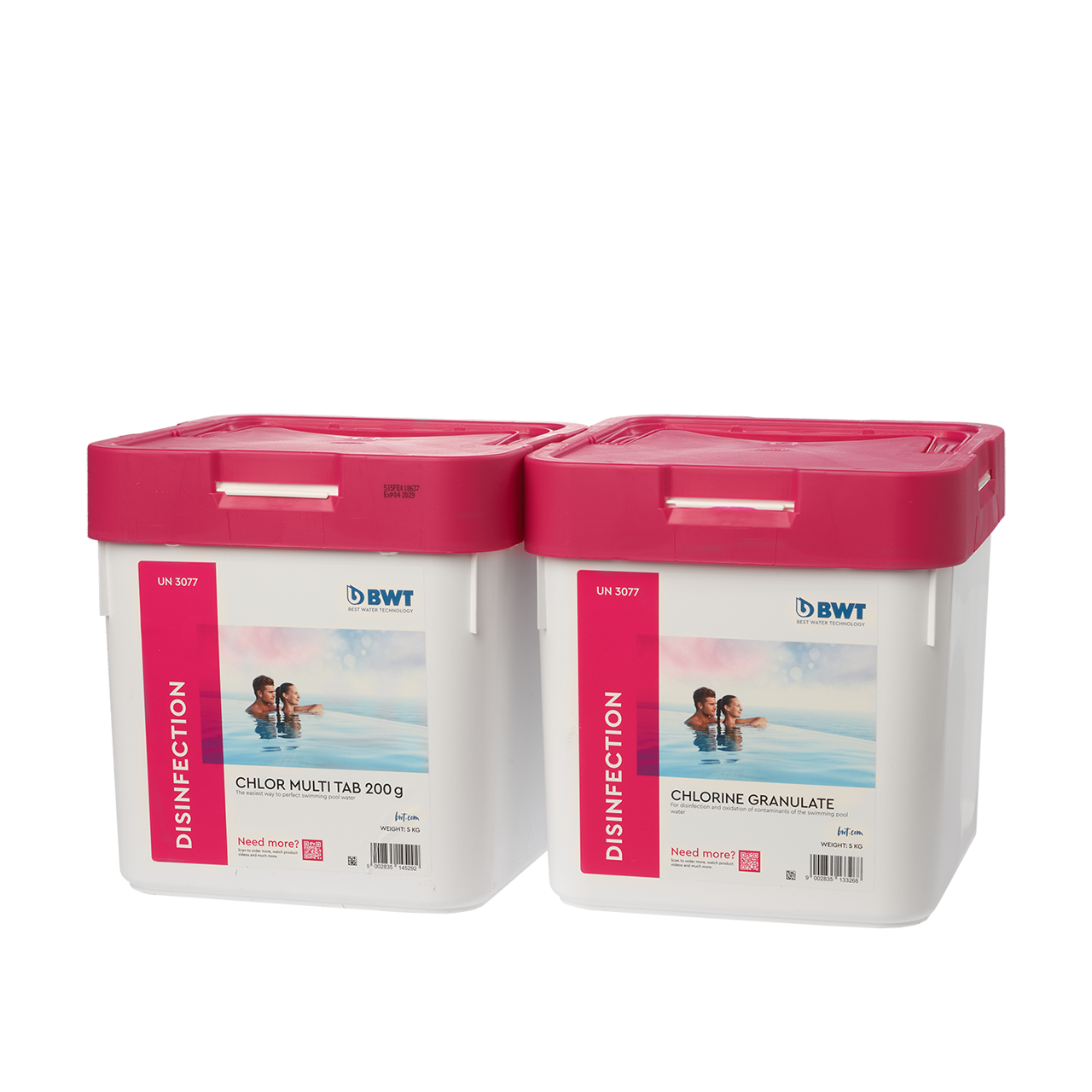 Klor rengøringskit til pool