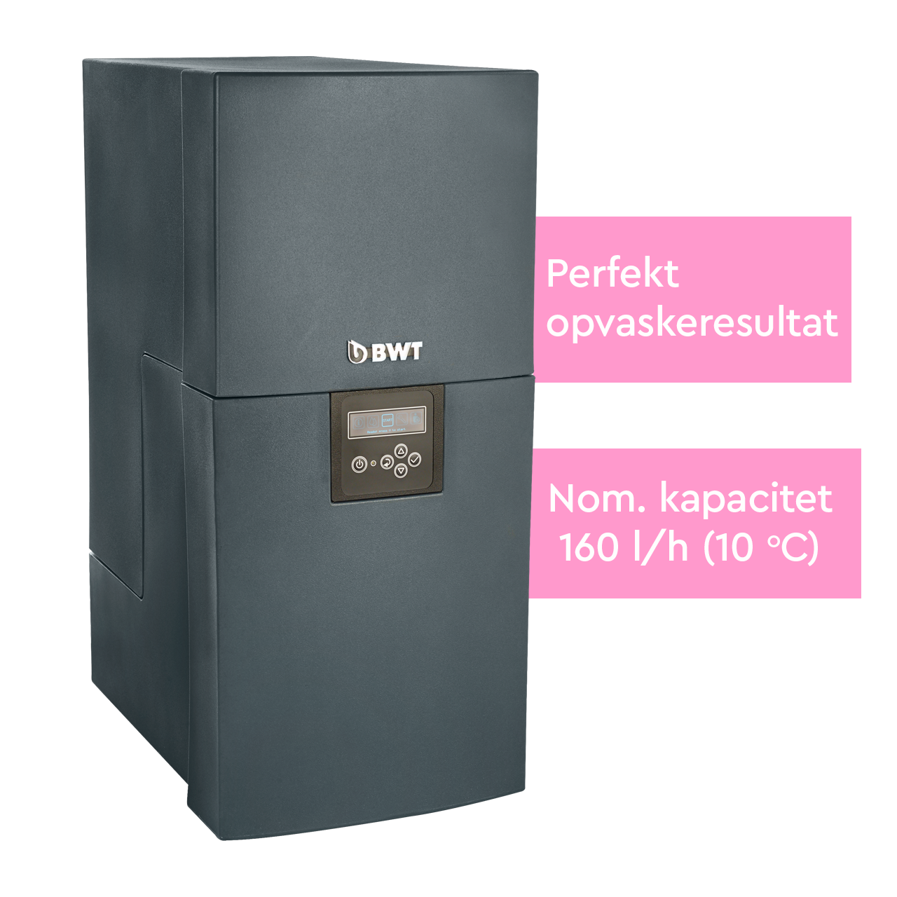 Vandbesparende omvendt osmoseanlæg, nominel ydelse 160 l/h