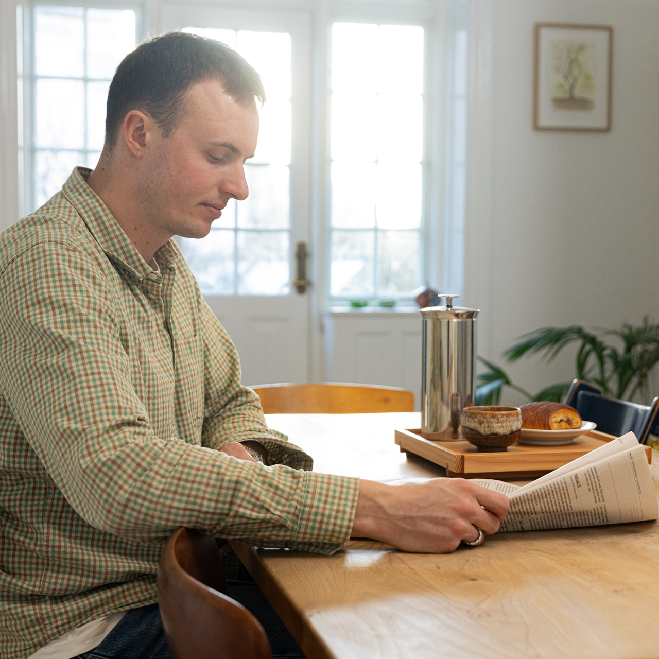 Kaffenørden Sebastian forstår vigtigheden af vandet brugt til kaffebrygning