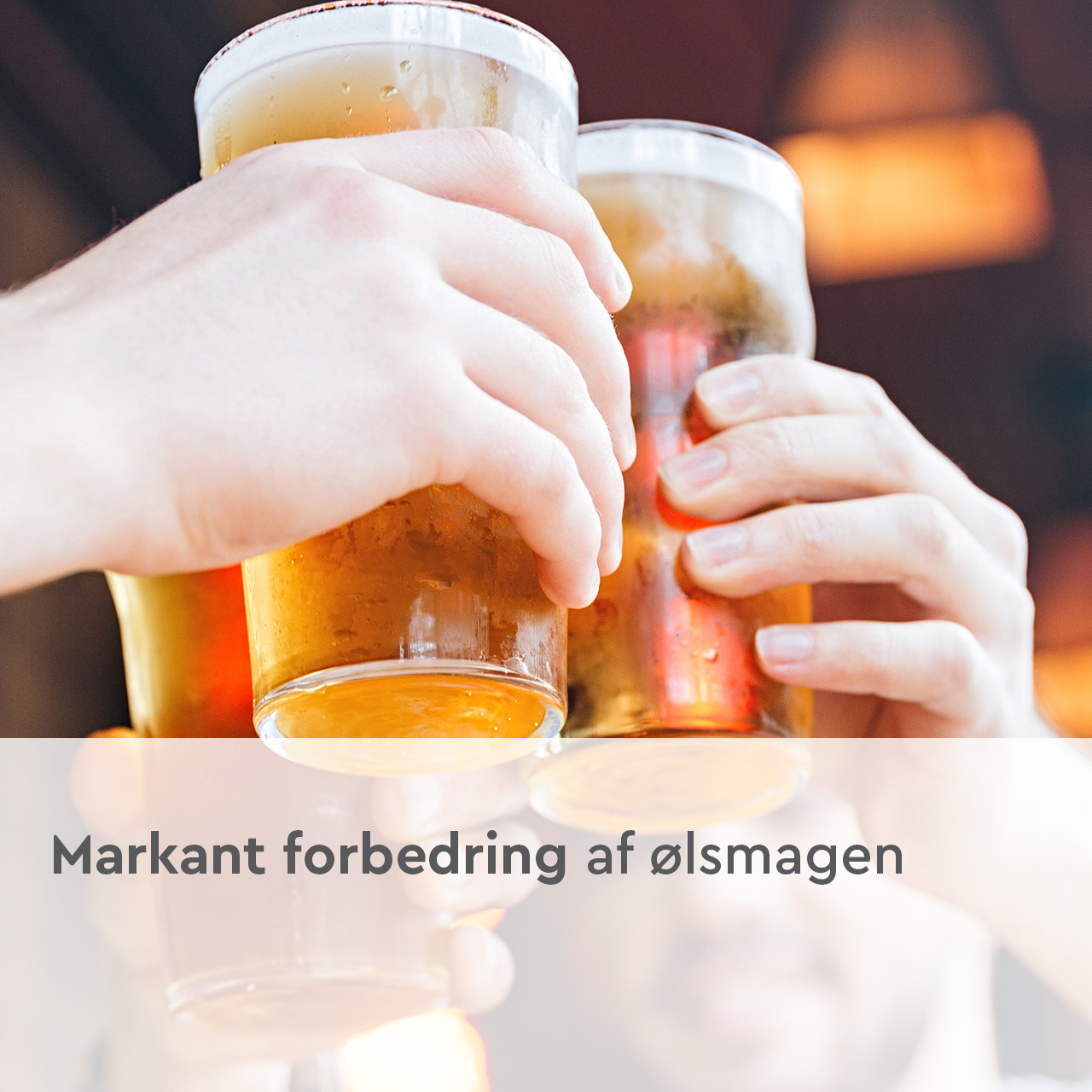 Forbedring af ølsmag