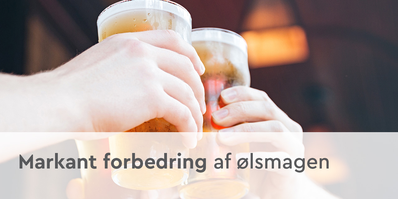 Forbedring af ølsmag