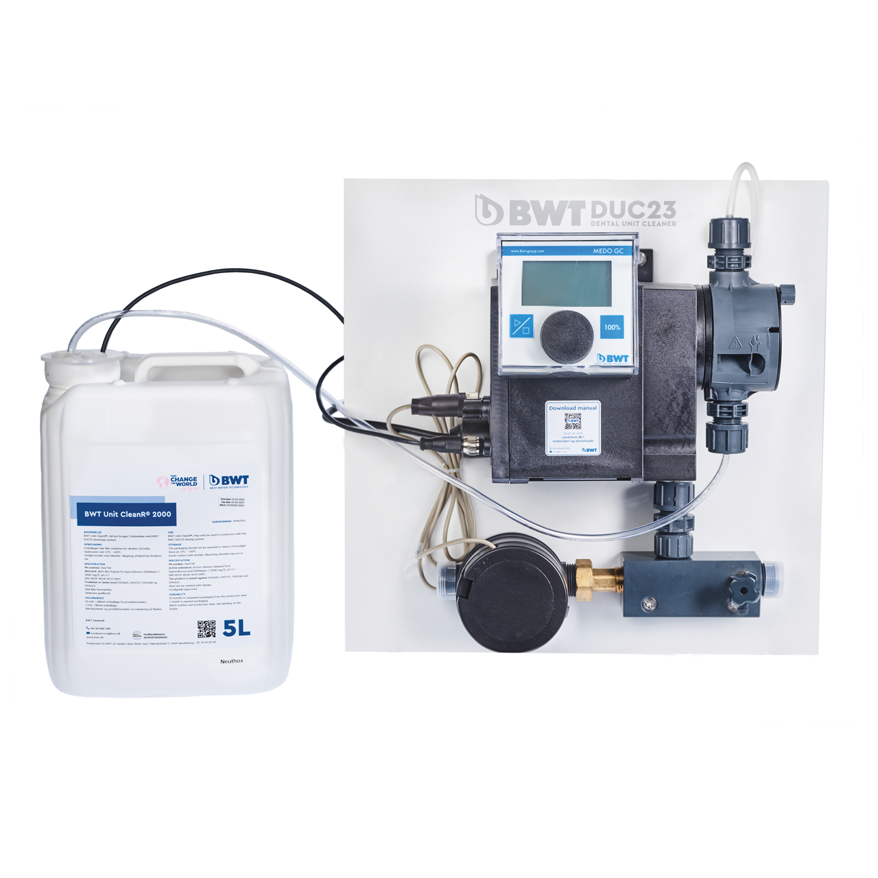 bwt duc23 rent vand til dental units