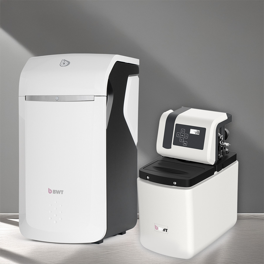 BWT Perla og AQA Basic blødgøringsanlæg