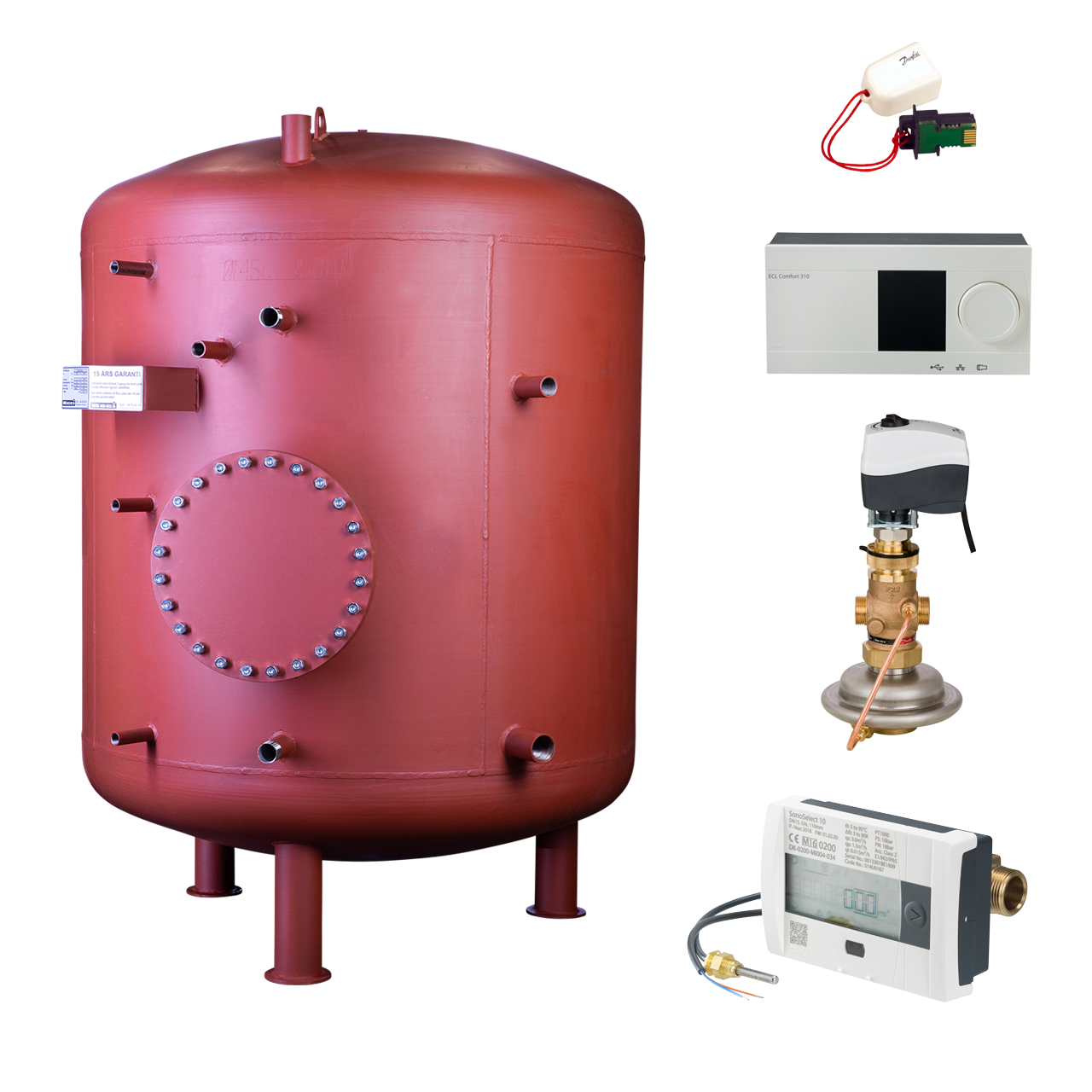 RECI energipakke til varmtvandsbeholdere