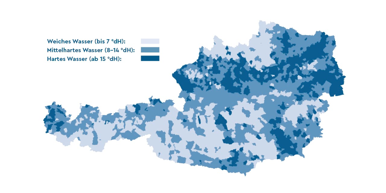 Wasserhärte Österreich