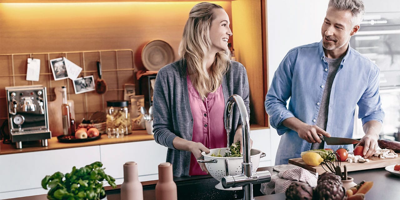 Küchenwasserfilter für Armaturen