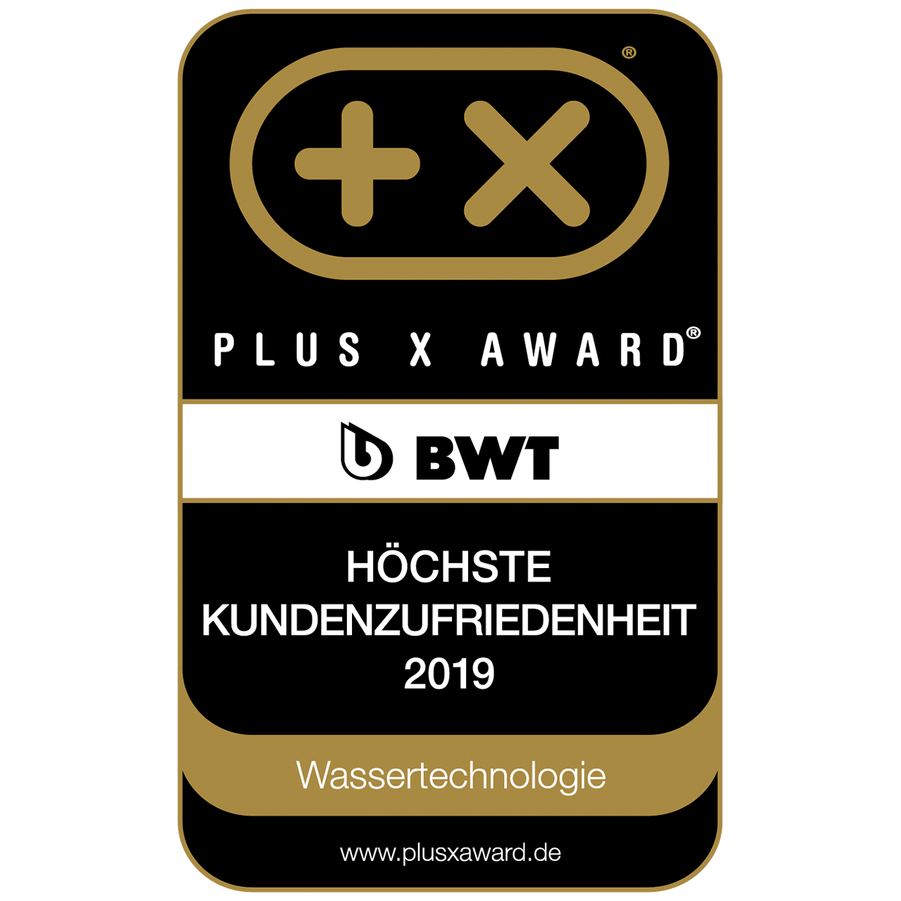 Plux X Award für höchste Kundenzufriedenheit