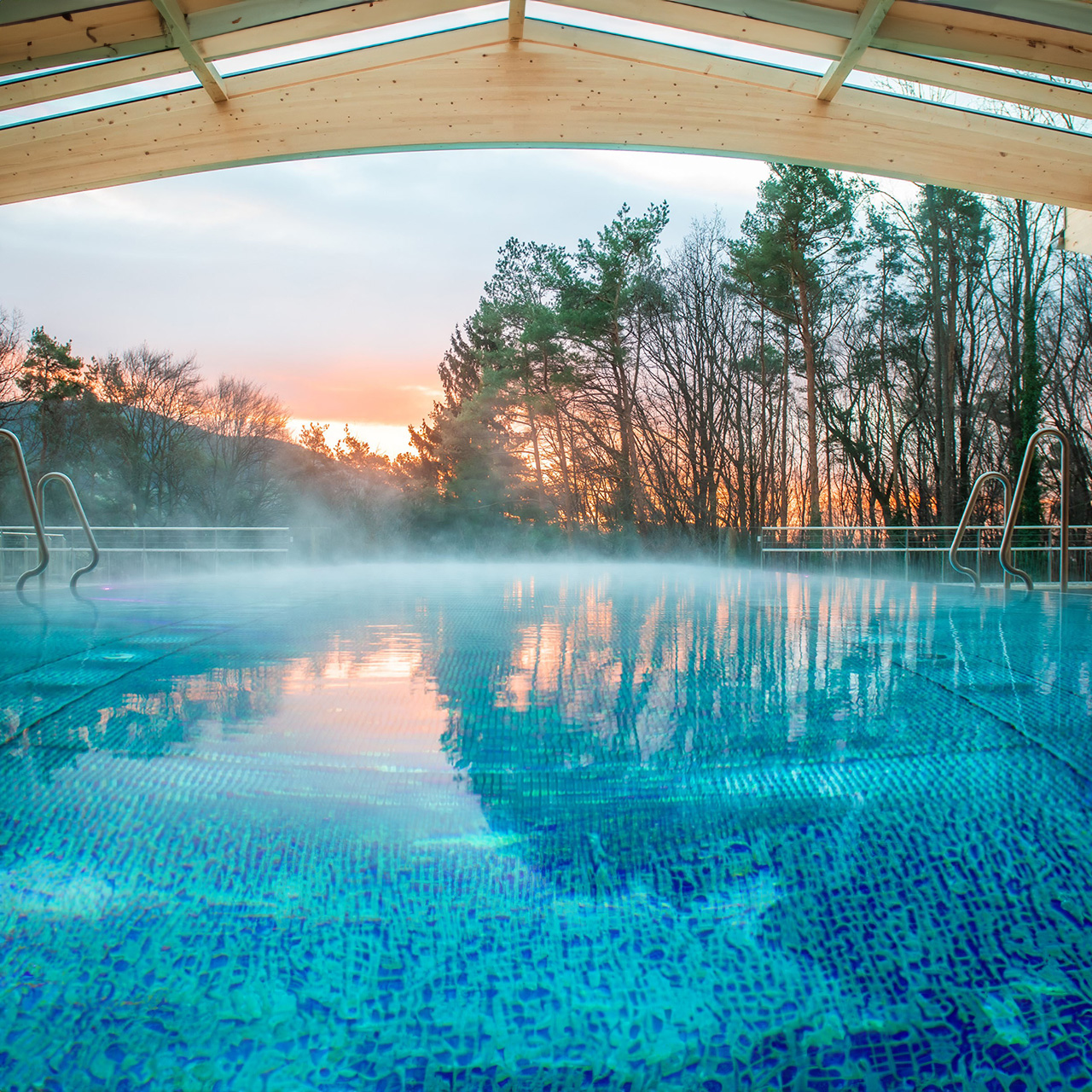 Außenpool Natur Resort Retter