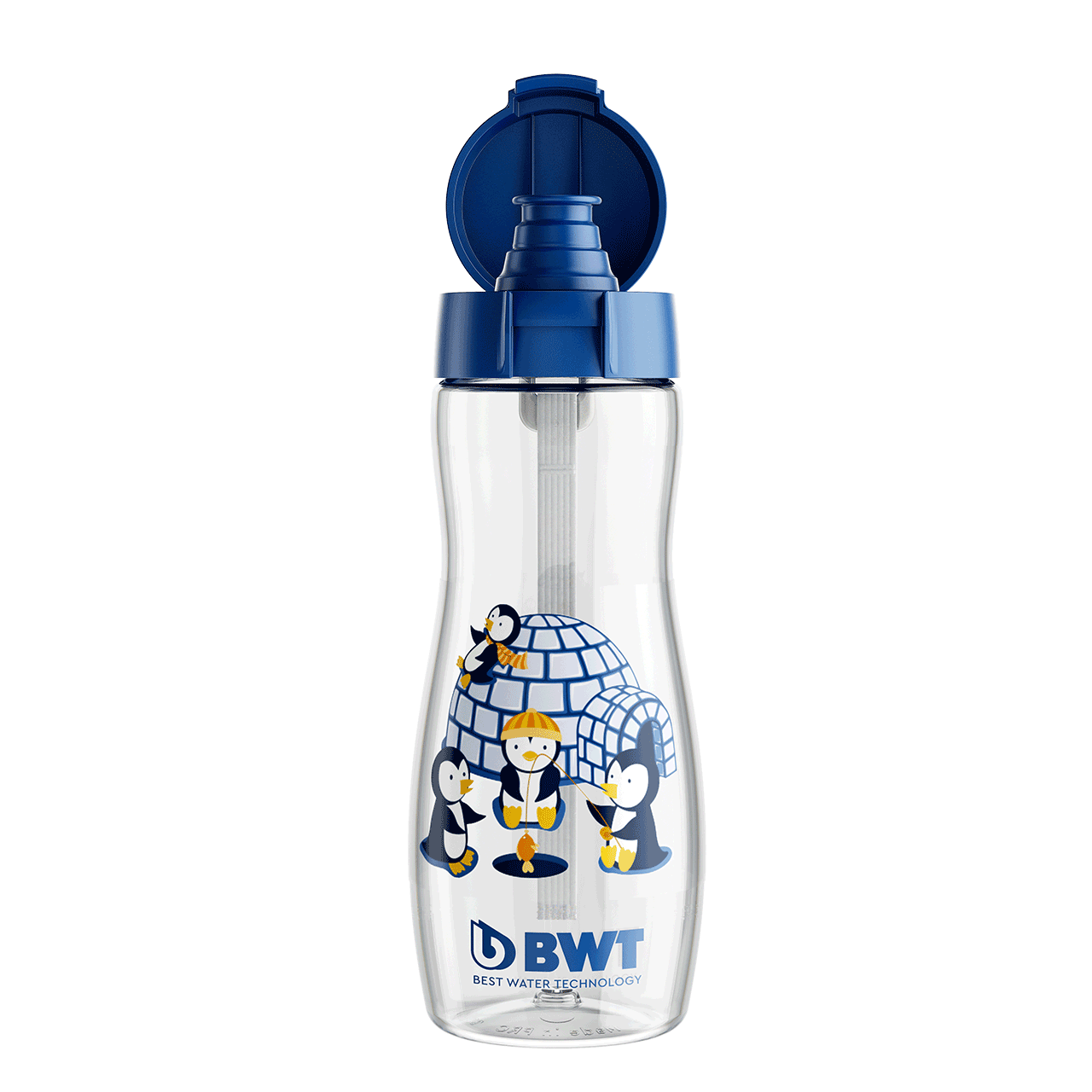 sport kindertrinkflasche pinguin bwt