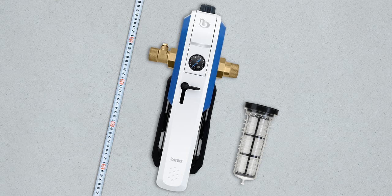 BWT Trinkwasserfilter Hausinstallation