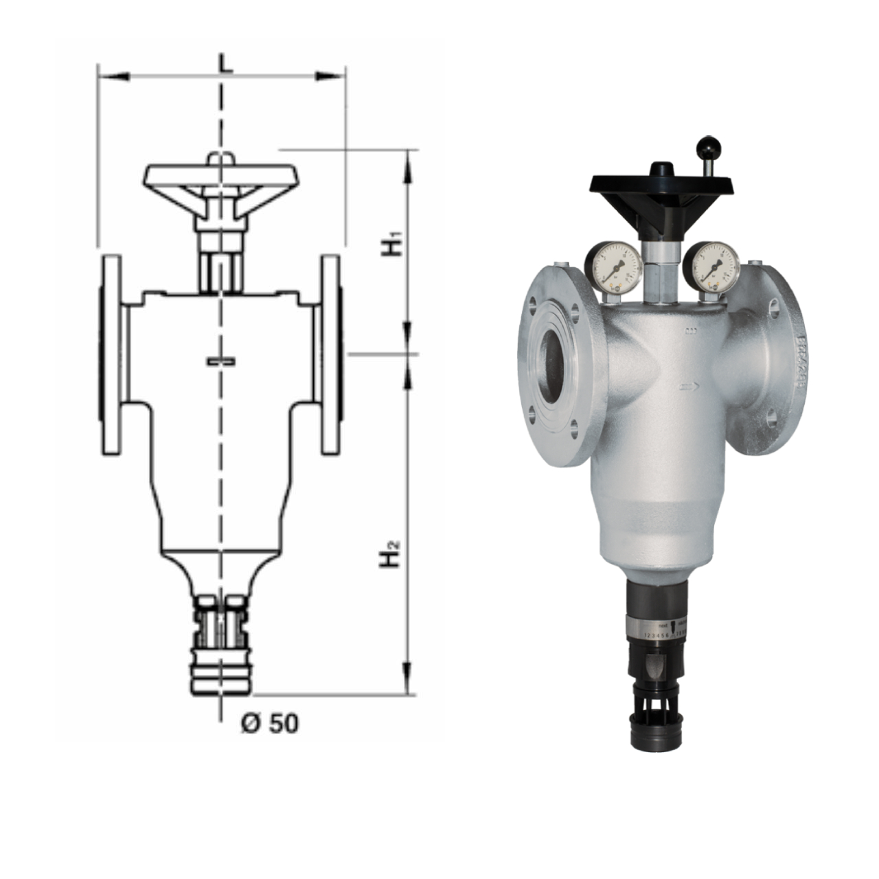 Rückspülfilter Multipur