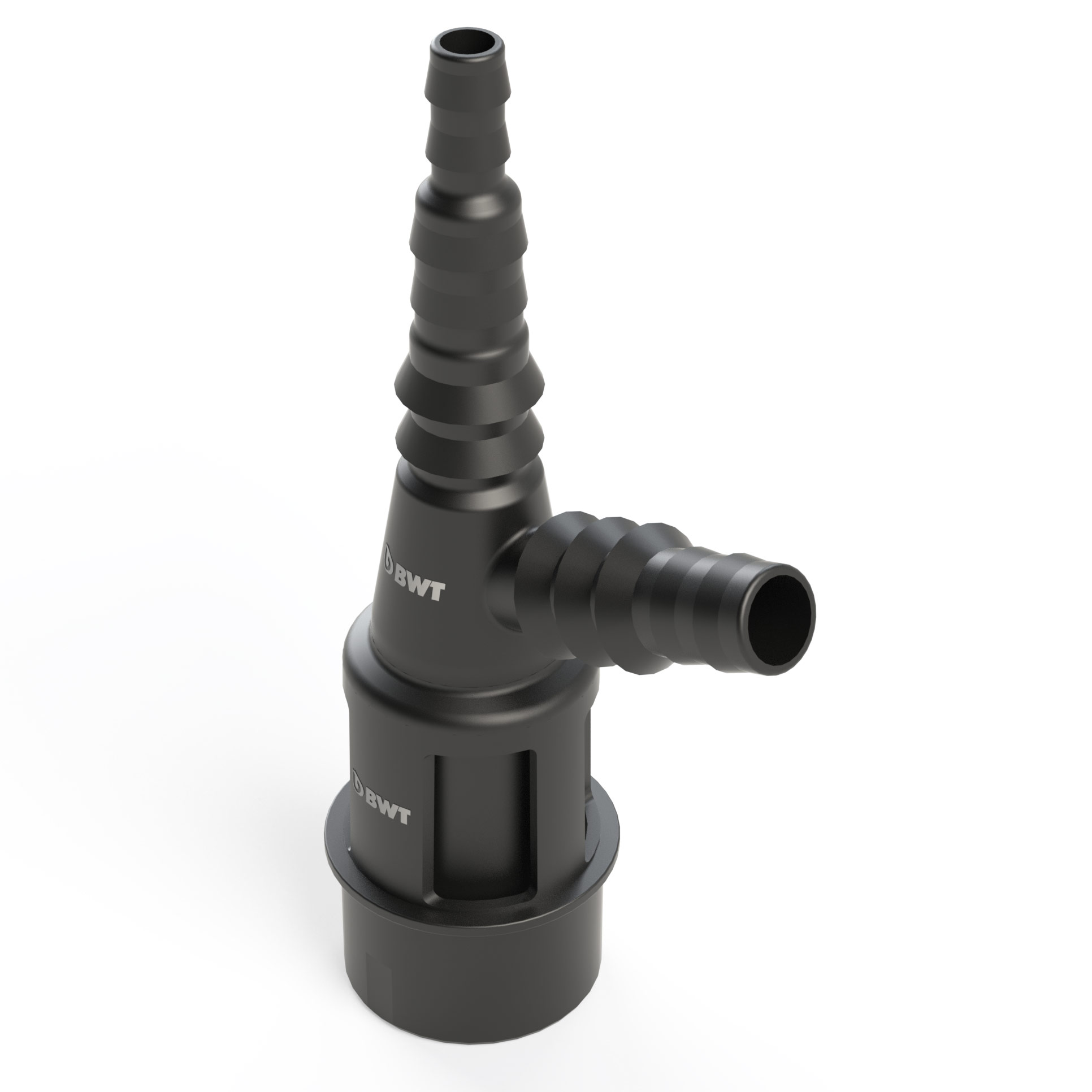 Spülwasseranschluss für hygienische Trennung von Trink- und Abwasser