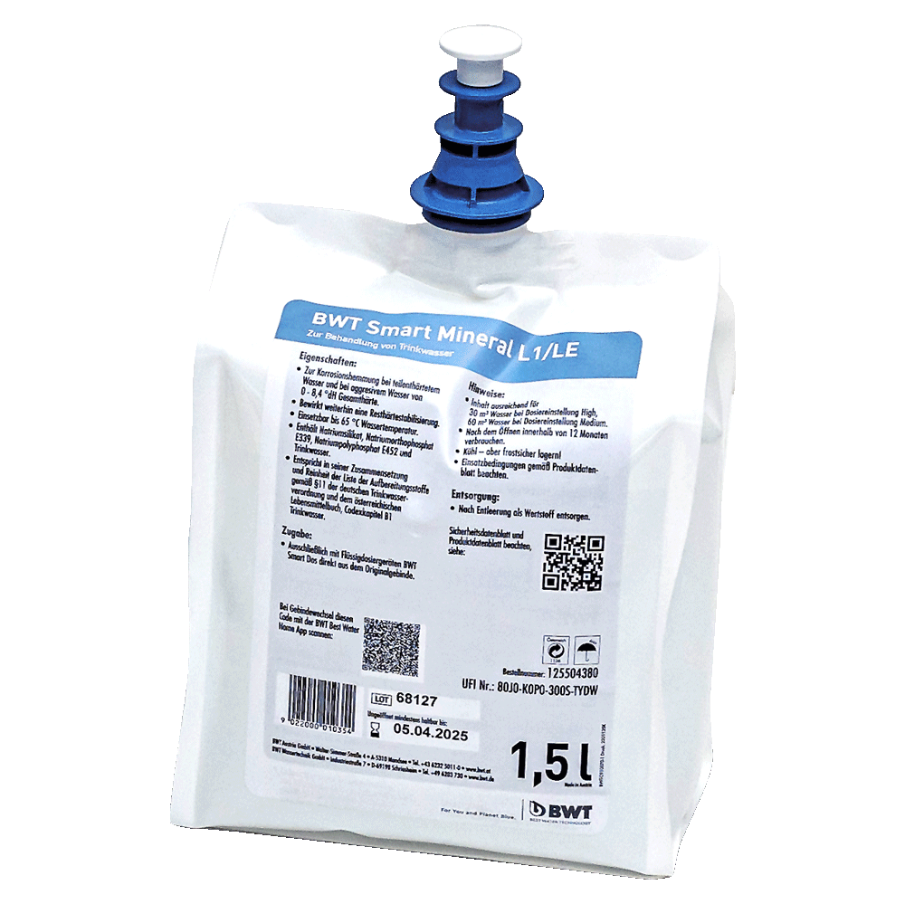 Wirkstoffbeutel für die Wasserkonditionierung