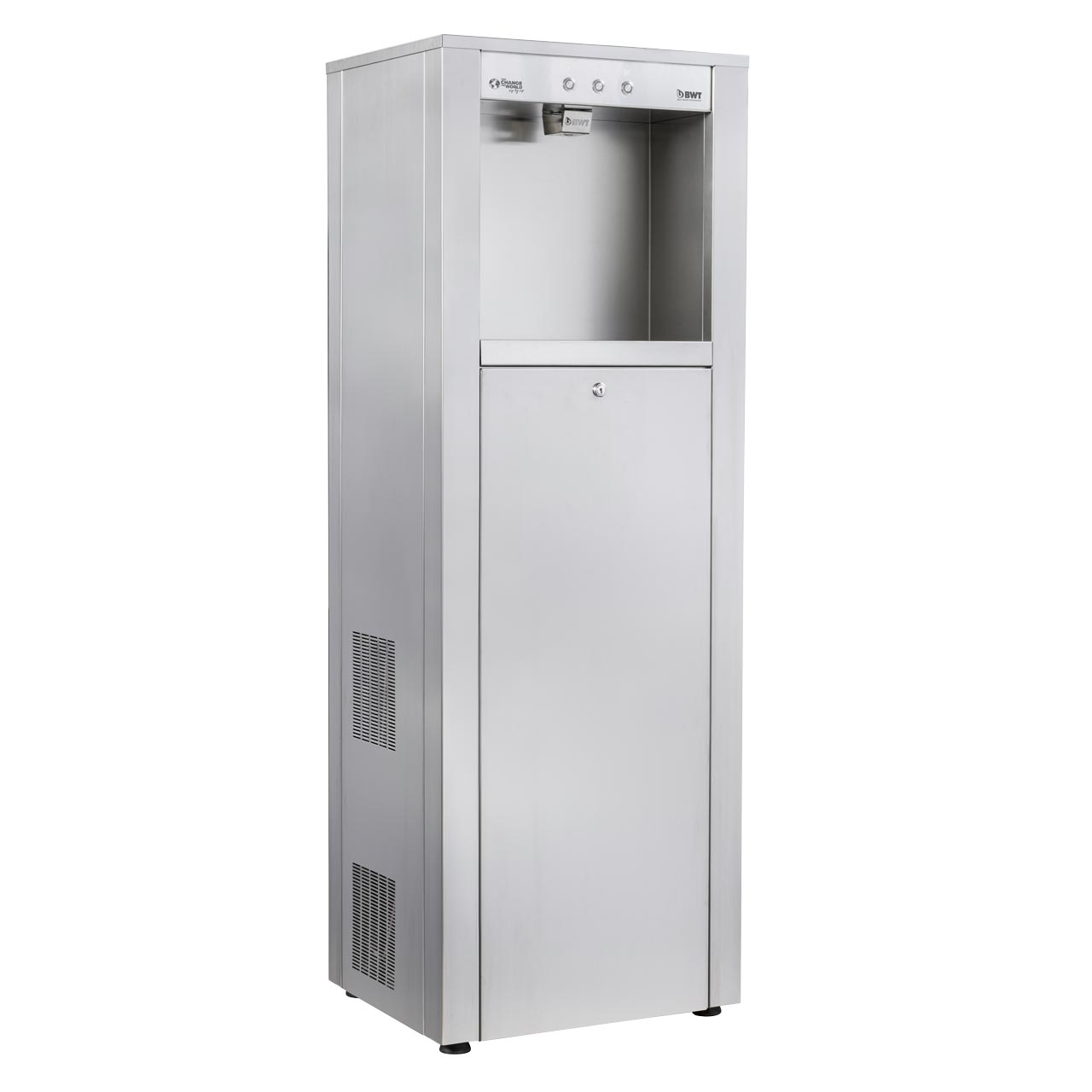 Grauer Wasserspender