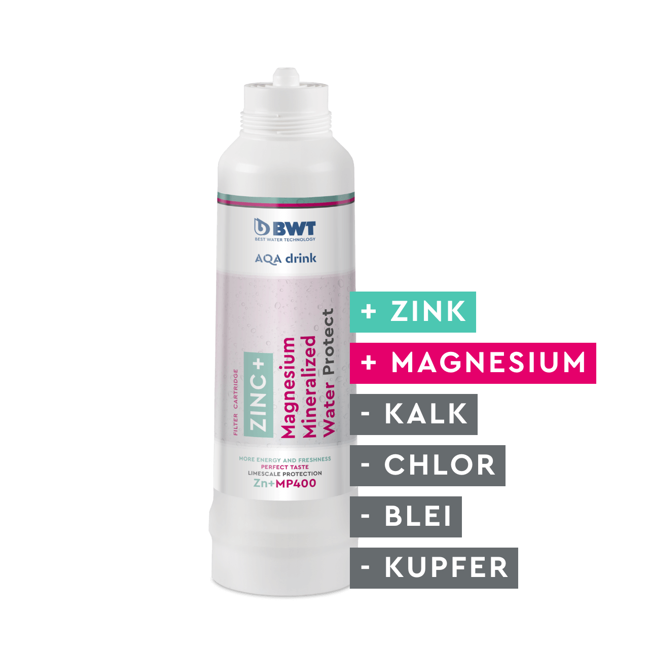 Filterkartusche MP400 + Zink