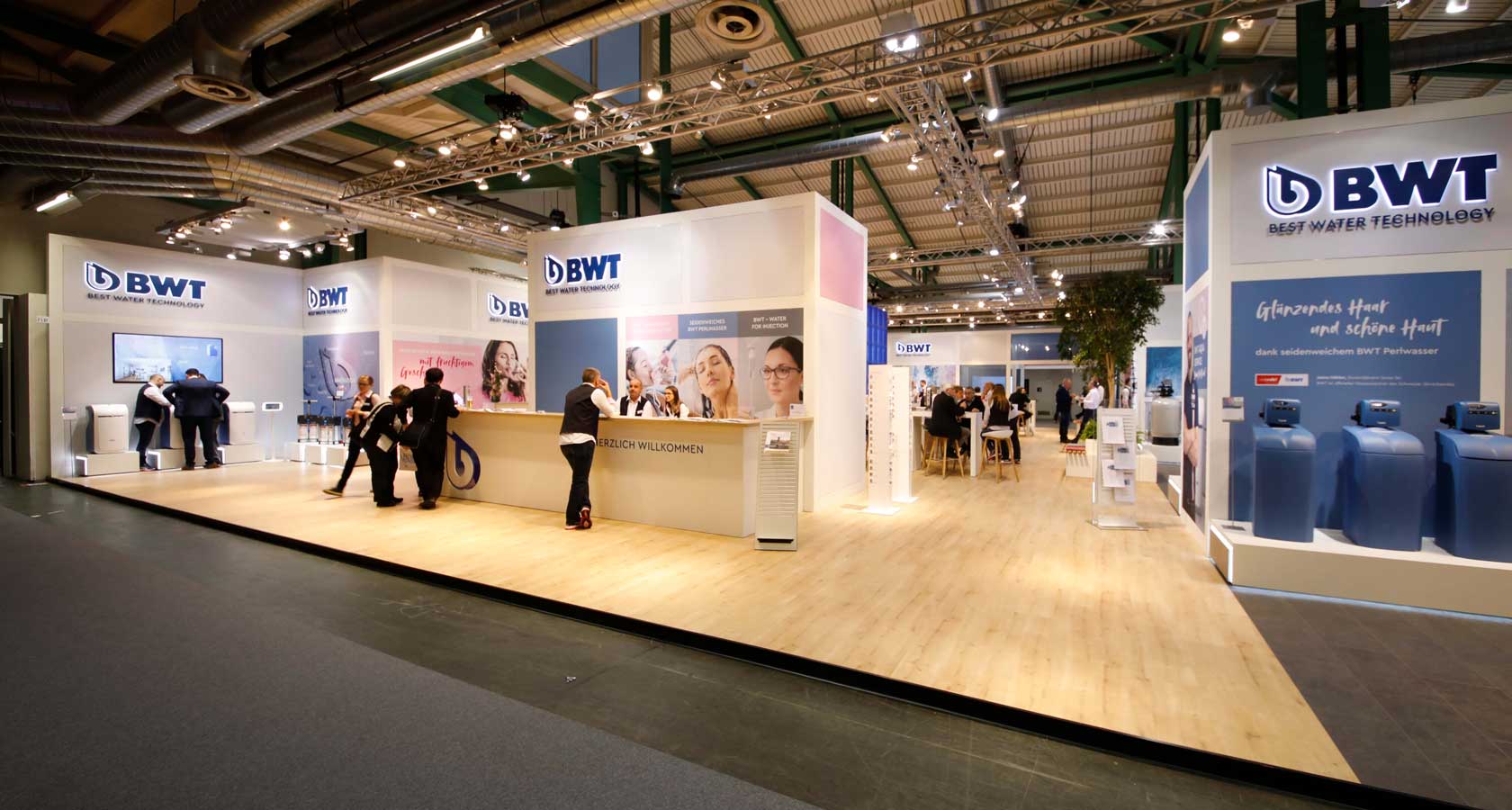 BWT Stand an der Swissbau Basel 2020
