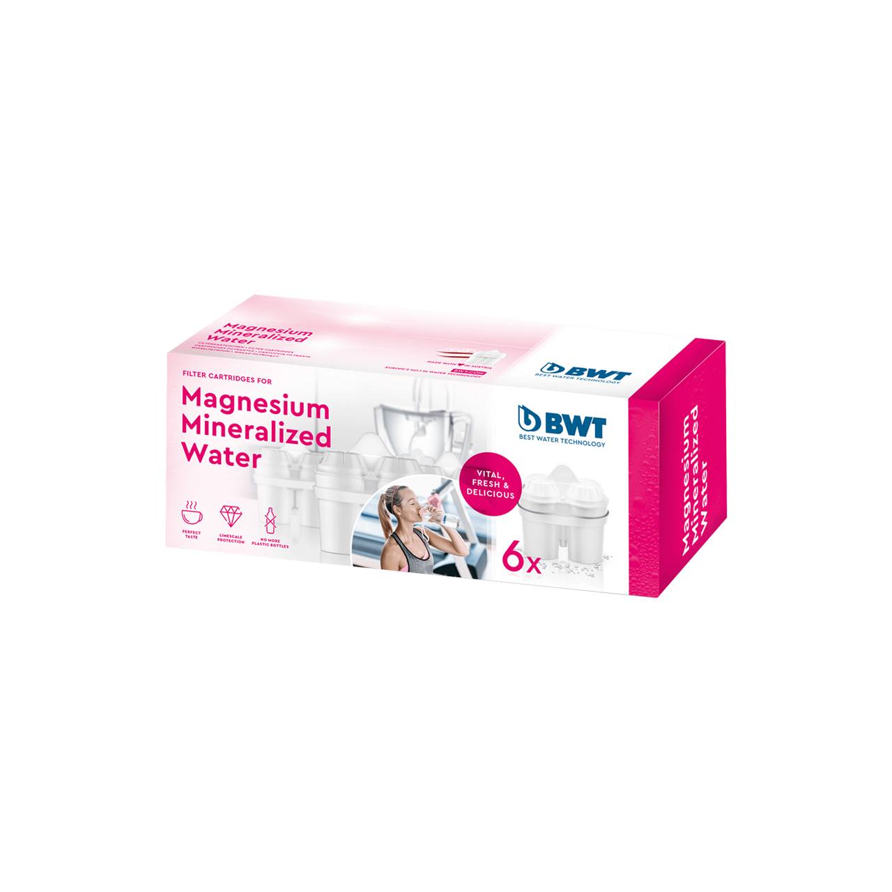 Magnesium Mineralized Water 6 Pack Bwt