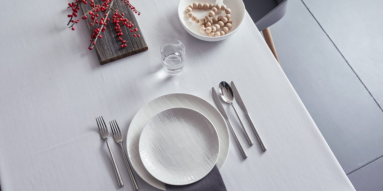 Festive table decoration