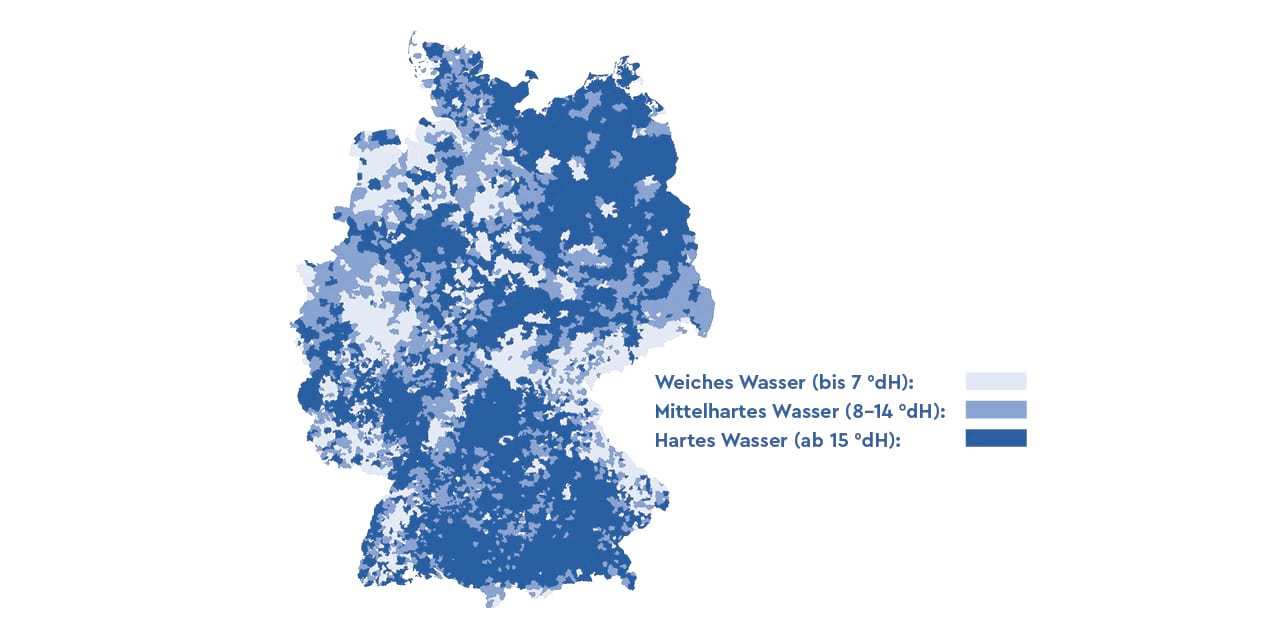 Wasserhärte Deutschland