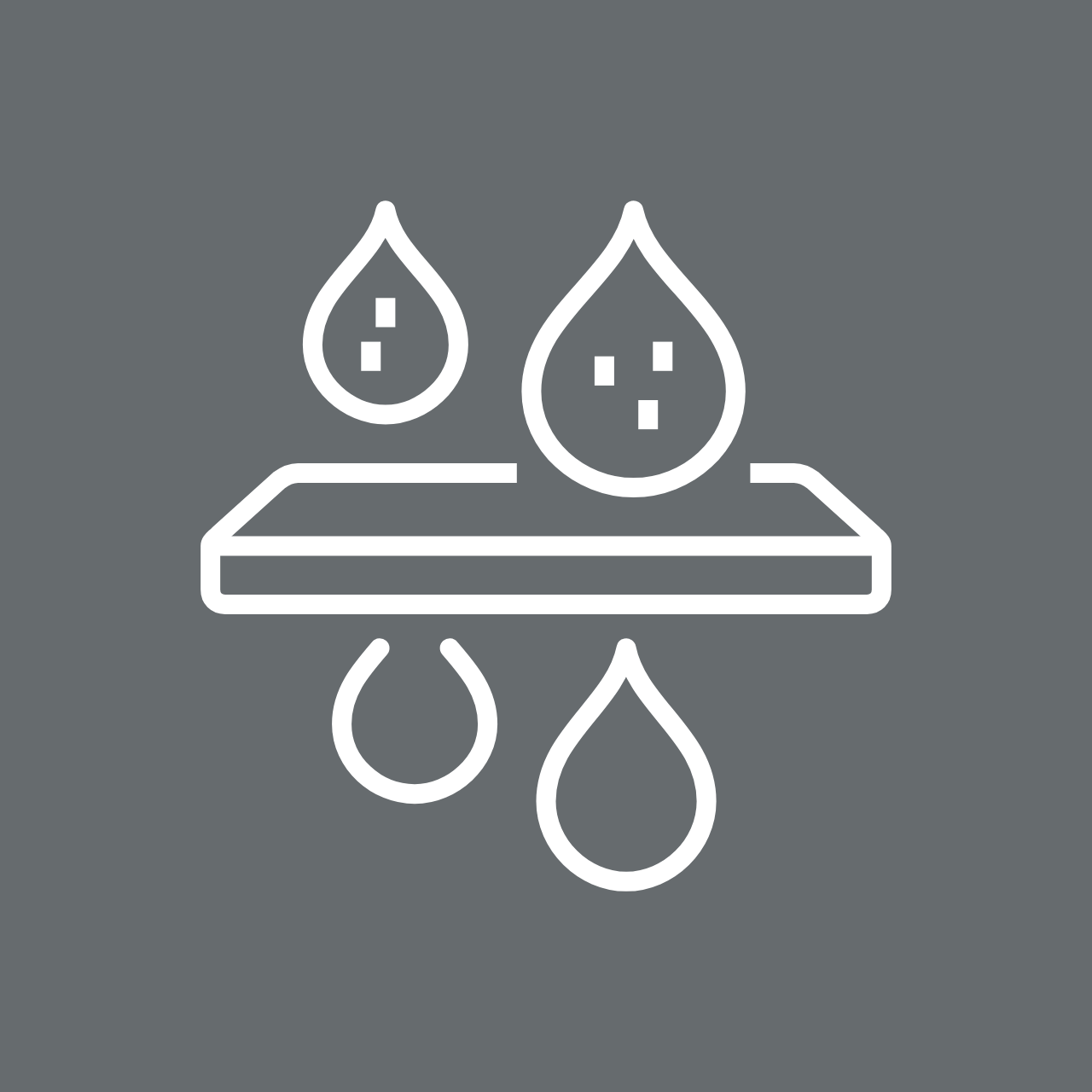 Auffangen von Resthärte