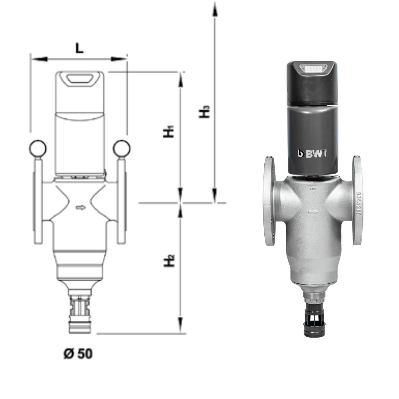 Rückspülfilter Multipur